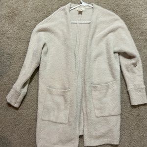 Oversize teddy bear cardigan